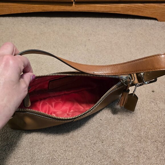 Coach Mini Demi Baguette Handbag - Picture 6 of 9